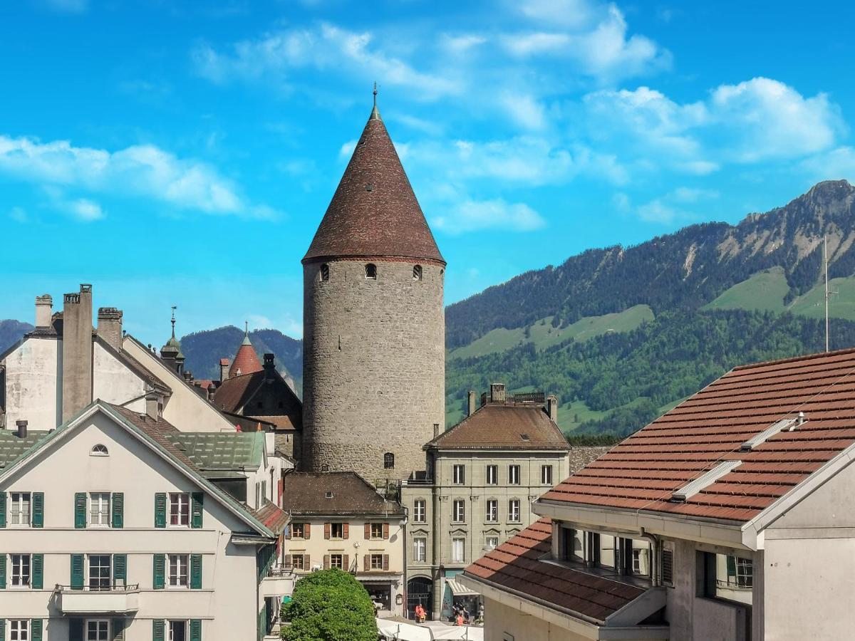Hotel Des Alpes Bulle Center Kültér fotó